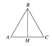 Chapter 7.4, Problem 37PS, Given AC is perpendicular to MB, and ABC is an equilateral triangle. Show that ABMCBM. 