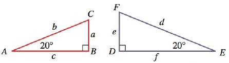 Chapter 7.4, Problem 3PS, In Problems 3-8, determine if the triangles are similar. 