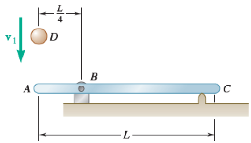 Chapter 17.3, Problem 17.127P, 17.127 and 17.128Member ABC has a mass of 2.4 kg and is attached to a pin support at B. An 800-g 