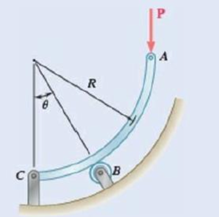 Chapter 4.2, Problem 4.79P, Knowing that  = 30, determine the reaction (a) at B, (b) at C. Fig. P4.79 and P4.80 