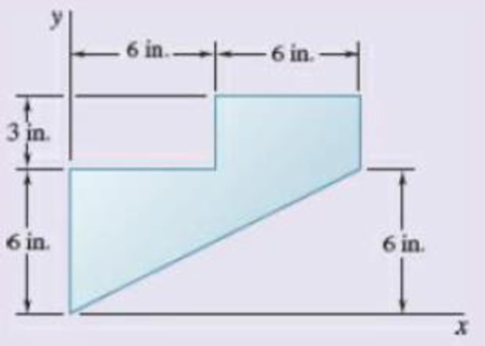 Chapter 5, Problem 5.138RP, 5.137 and 5.138 Locate the centroid of the plane area shown. Fig. P5.137 Fig. P5.138 , example  1