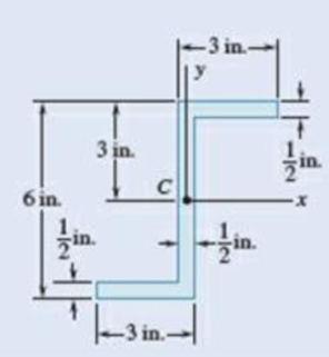 Chapter 9.2, Problem 9.34P, 9.33 and 9.34 Determine the moment of inertia and the radius of gyration of the shaded area with 