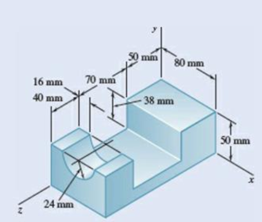 Chapter 9.6, Problem 9.166P, Determine the mass moment of inertia of the steel fixture of Probs. 9.145 and 9.149 with respect to , example  2