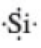 Chapter 5.2, Problem 5.2.1SR, Using only a periodic table, determine the correct Lewis dot symbol tor a silicon (Si) atom. (a) (b) , example  2