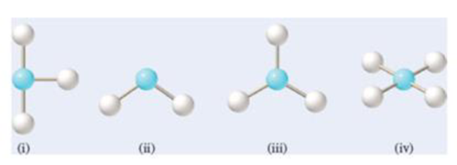 Chapter 7.2, Problem 3PPC, Which of these models could represent a polar molecule? 