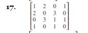 Chapter 10.3, Problem 17E, In Exercises 16-18 draw an undirected graph represented by the given adjacency matrix. 