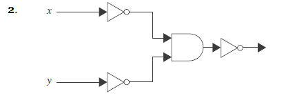 Chapter 12.3, Problem 2E, In Exercises 1—5 find the output of the given circuit. 