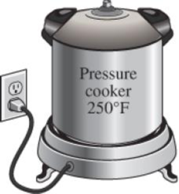 Chapter 3.8, Problem 38P, The temperature in a pressure cooker during cooking at sea level is measured to be 250F. Determine 