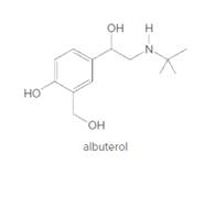 Chapter 11, Problem 46P, Albuterol (trade names Proventil and Ventolin) is a bronchodilator, a drug that widens airways, thus 