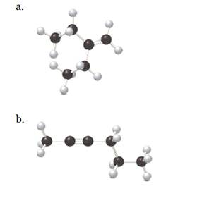 Chapter 13, Problem 27P, Give the IUPAC name for each molecule depicted in the ball-and-stick models. 