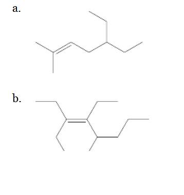 Chapter 13, Problem 31P, Give the IUPAC name for each alkene. 