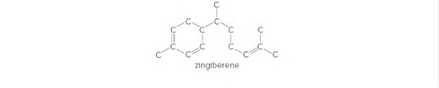 Chapter 13.1, Problem 13.2P, Complete the structure of zingiberene, a component of ginger root, by drawing in all H’s on the 