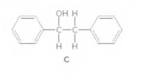 Chapter 14, Problem 96CP, Dehydration of alcohol C forms two products of molecule formula C14H12 that are isomers, but they 