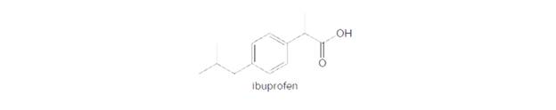 Chapter 17.7, Problem 17.16P, Ibuprofen is another pain reliever that is a carboxylic acid. (a) Draw the acid—base reaction that 