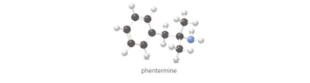Chapter 18, Problem 69P, Locate the atoms of 2-phenylethylamine in the banned diet drug phentermine. (See also Problem 