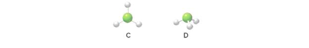 Chapter 4, Problem 48P, Match each compound with one of the molecular shapes shown below (C or D): (a) BBr3; (b) NBr3; (c) 