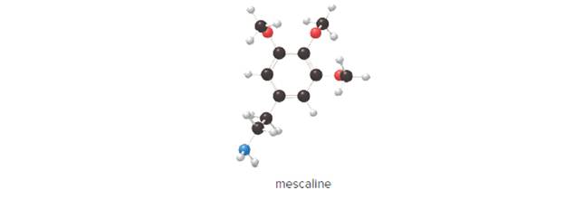 Chapter 5, Problem 5.77P, Mescaline is a hallucinogen in peyote, a cactus native to the southwestern UnitedStates and Mexico. 