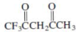 Chapter 23, Problem 23.67QP, The compound 1,1,1-trifluoroacetylacetone (tfa) is a bidentate ligand: It forms a tetrahedral 