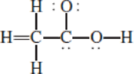 Chapter 9, Problem 9.48QP, The skeletal structure of acetic acid shown here is correct, but some of the bonds are wrong. (a) 