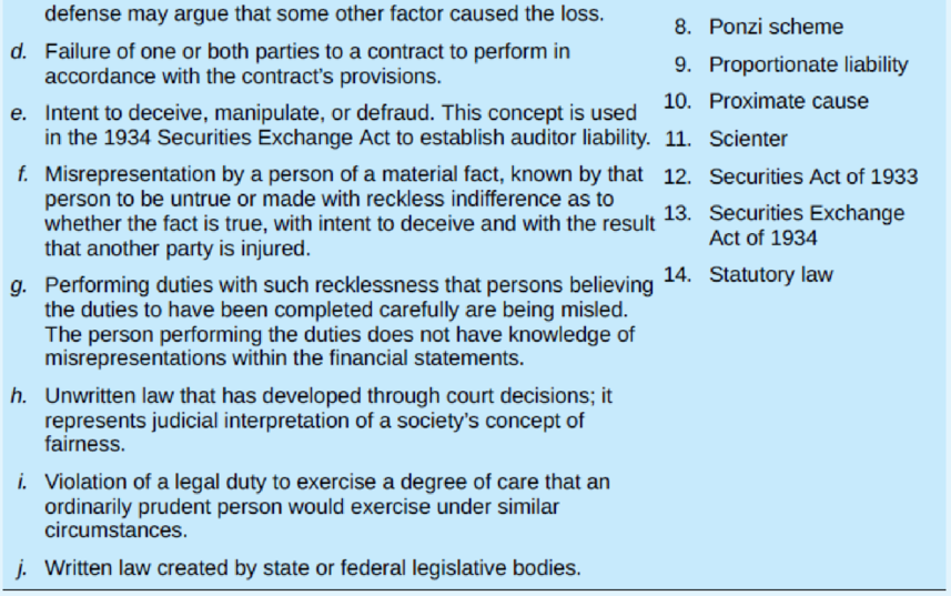 Chapter 4, Problem 33OQ, For each definition (or portion of a definition) in the first column, select the term that most , example  2