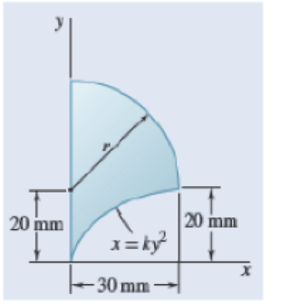 Chapter 5.1, Problem 5.14P, Locate the centroid of the plane area shown. 