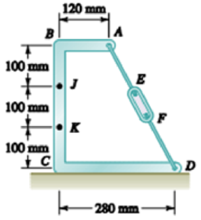 Chapter 7, Problem 7.155RP, Knowing that the turnbuckle has been tightened until the tension in wire AD is 850 N, determine the 