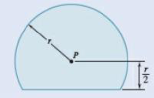 Chapter 9.1, Problem 9.24P, 9.23 and 9.24 Determine the polar moment of inertia and the polar radius of gyration of the shaded 