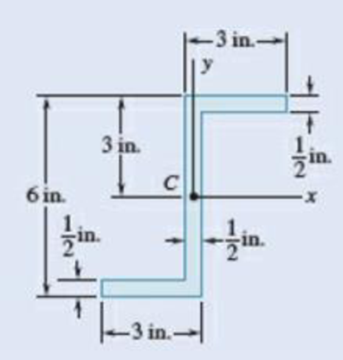 Chapter 9.2, Problem 9.32P, 9.31 and 9.32 Determine the moment of inertia and the radius of gyration of the shaded area with 