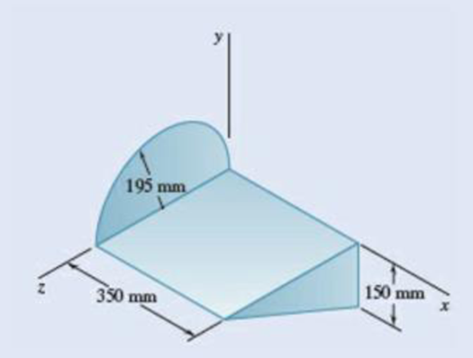 Chapter 9.5, Problem 9.136P, 9.135 and 9.136 A 2 -mm thick piece of sheet steel is cut and bent into the machine component shown. 