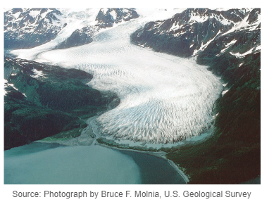Chapter 2.4, Problem 6A, Glaciers are large masses of ice that flow like rivers across the ground. Really, really slow 