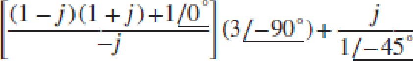 Chapter 10, Problem 20E, Perform the indicated operations, and express the answer in both rectangular and polar forms: (a) ; , example  3