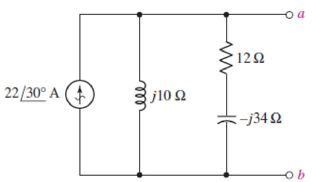 Chapter 10, Problem 66E, With regard to the circuit depicted in Fig. 10.70, (a) calculate the Thvenin equivalent seen looking 