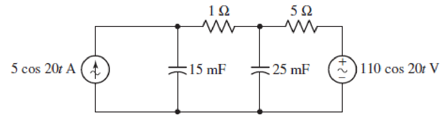 Chapter 10, Problem 69E, Determine the power dissipated by the 1  resistor in the circuit of Fig. 10.73. Verify your solution 