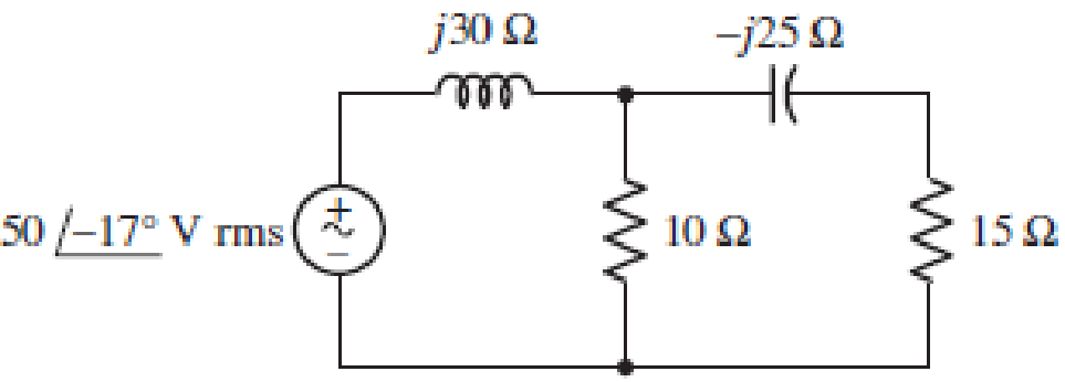 Chapter 11, Problem 53E, FIGURE 11.49 Instead of including a capacitor as indicated in Fig. 11.49, the circuit is erroneously 