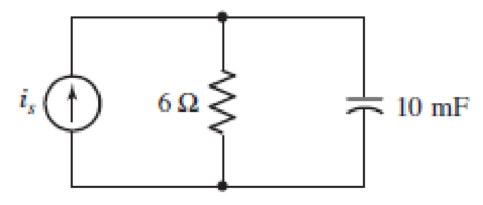 Chapter 11, Problem 5E, Let is = 4u(t) A in the circuit of Fig. 11.28. (a) Show that, for all t  0, the instantaneous power 