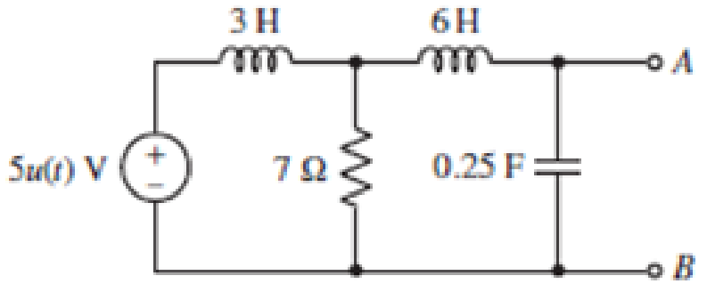 Chapter 14.9, Problem 19P, Using the method of source transformation, reduce the circuit of Fig. 14.24 to a single s-domain 