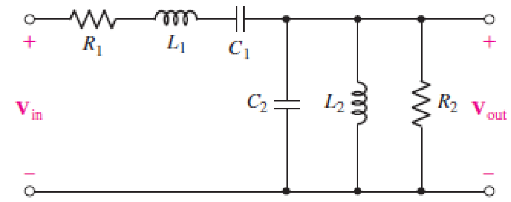 Chapter 15, Problem 49E, Examine the filter for the circuit in Fig. 15.68. (a) Without going through a full mathematical 