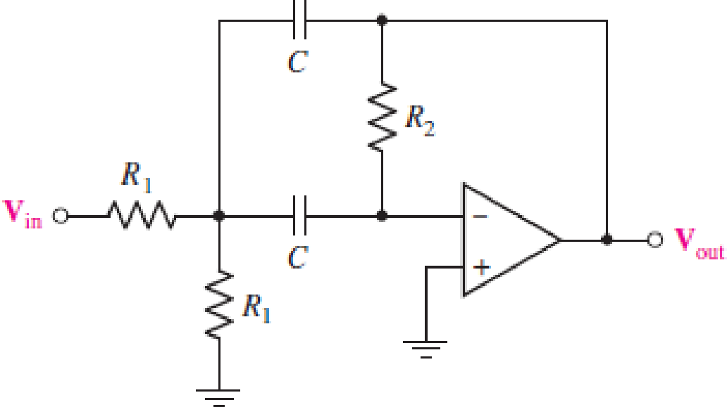 Chapter 15, Problem 6E, For the circuit in Fig. 15.56, (a) determine the transfer function H(j) = Vout/Vin in terms of 