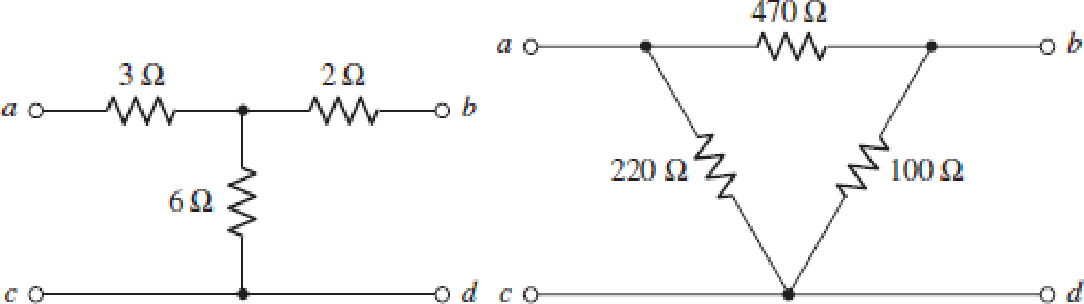 Chapter 16, Problem 35E, The two-port networks of Fig. 16.50 are connected in series. (a) Determine the impedance parameters 