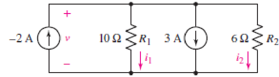 Chapter 3, Problem 31E, Determine a value for the voltage v as labeled in the circuit of Fig. 3.71, and compute the power 