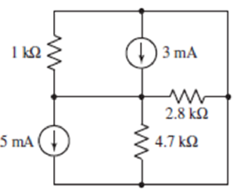Chapter 3, Problem 34E, Although drawn so that it may not appear obvious at first glance, the circuit of Fig. 3.74 is in 