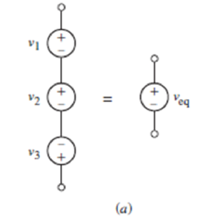 Chapter 3, Problem 35E, Determine the numerical value for veq in Fig. 3.75a, if (a) v1 = 0, v2 = 3 V, and v3 = +3 V; (b) v1 