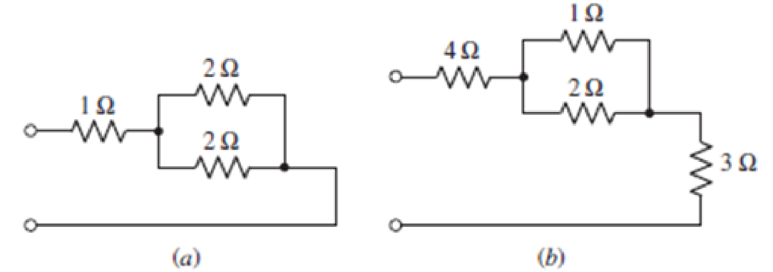 Chapter 3, Problem 42E, Determine the equivalent resistance of each of the networks shown in Fig. 3.81. FIGURE 3.81 
