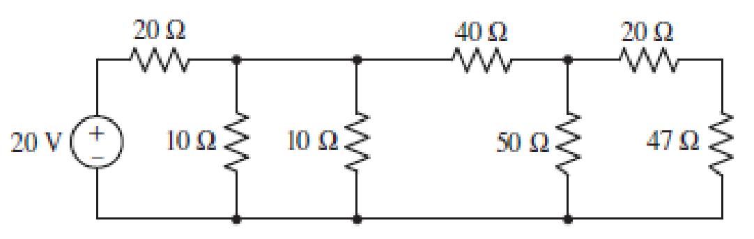 Chapter 3, Problem 62E, Delete the leftmost 10  resistor in the circuit of Fig. 3.98. and compute (a) the current flowing 
