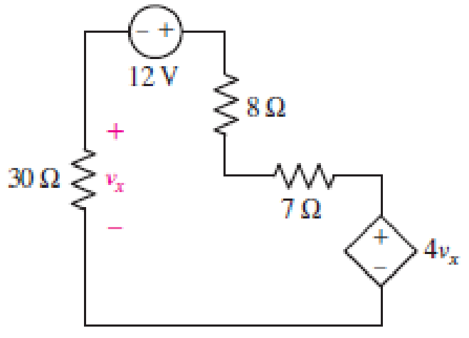 Chapter 3.4, Problem 6P, 3.6 In the circuit of Fig. 3.14, find the power absorbed by each of the five elements in the 