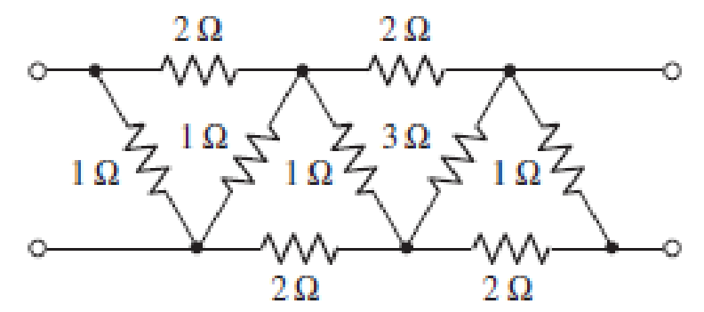 Chapter 5, Problem 65E, (a) For the network in Fig. 5.104, replace the leftmost  network with an equivalent T network. (b) 