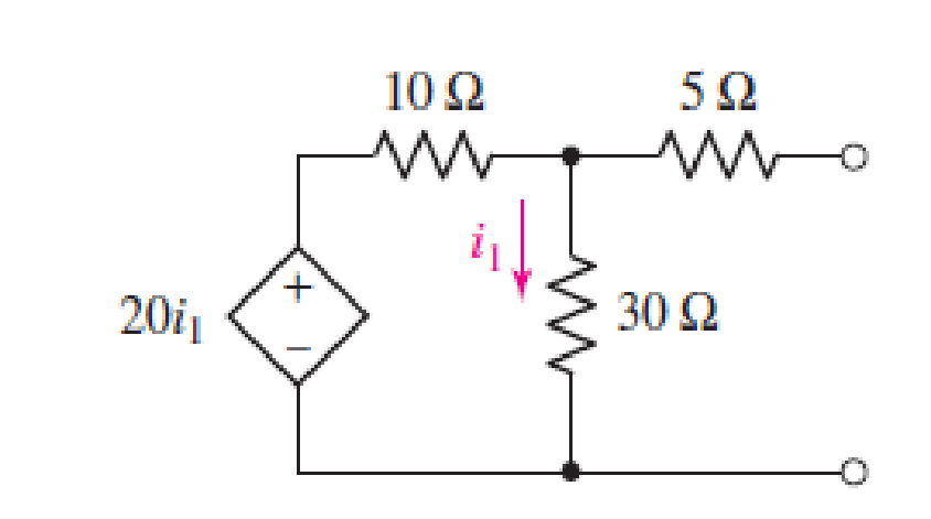 Chapter 5.3, Problem 9P, Find the Thvenin equivalent for the network of Fig. 5.39. (Hint: I Try a 1 V test source.) FIGURE 