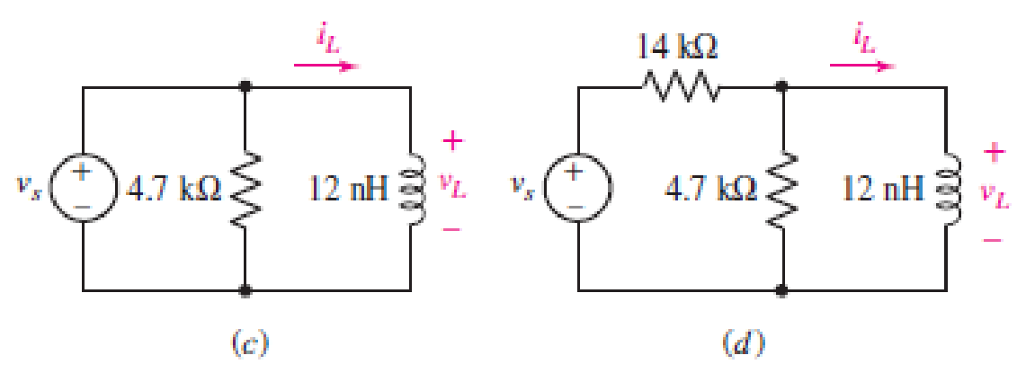 Chapter 7, Problem 21E, Calculate vL and iL for each of the circuits depicted in Fig. 7.49 if is = 1 mA and vs = 2 V.  , example  2