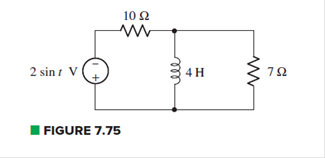 Chapter 7, Problem 61E, Draw the exact dual of the simple circuit shown in Fig. 7.75. (b) Label the new (dual) variables. 