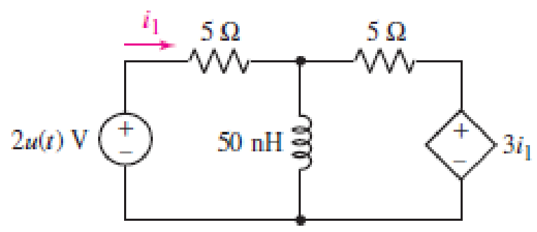 Chapter 8, Problem 68E, Obtain an expression for i1 as indicated in Fig. 8.92 that is valid for all values of t. FIGURE 8.92 